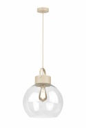 Pendant Lamp 1xE27 Hanson Latte