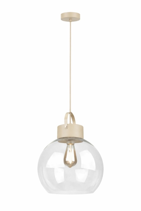 Pendant Lamp 1xE27 Hanson Latte