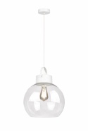 Pendant Lamp 1xE27 Hanson White