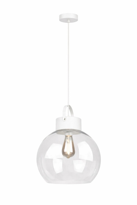 Pendant Lamp 1xE27 Hanson White