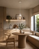 Pendant Lamp 1xE27 Hanson White