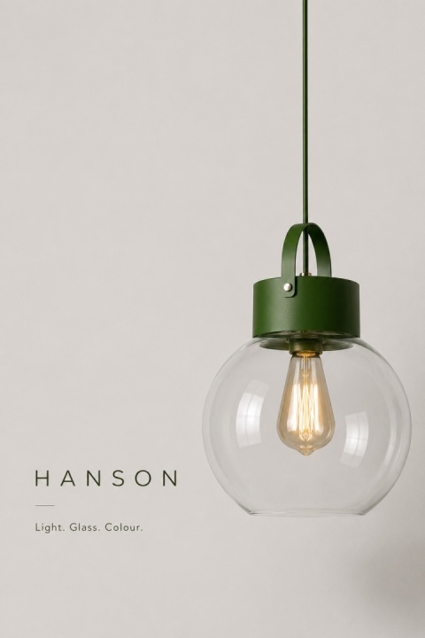 Pendant Lamp 1xE27 Hanson White