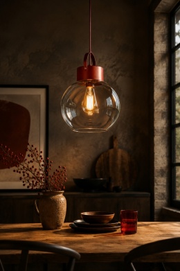 Lampa wisząca 1xE27 Hanson Wine