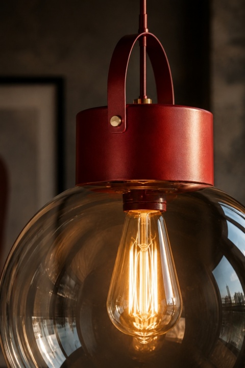 Pendant Lamp 1xE27 Hanson Wine