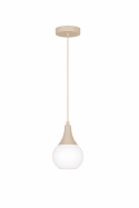 Lampa wisząca 1xE27 Lacrima Latte
