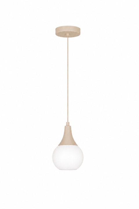 Lampa wisząca 1xE27 Lacrima Latte