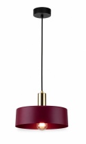 Pendant Lamp 1xE27 Wine/Gold