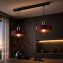 Pendant Lamp 1xE27 Wine/Gold