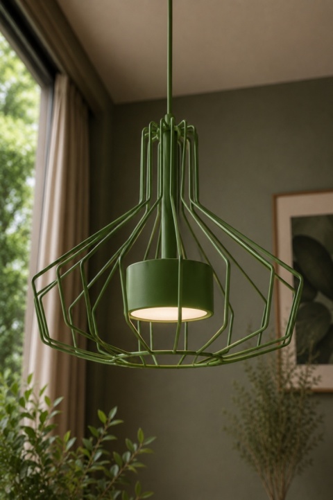 Lampa wisząca 1xGX53 Axia Khaki