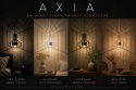 Lampa wisząca 1xGX53 Axia Khaki