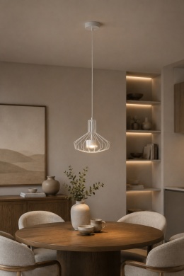 Lampa wisząca 1xGX53 Axia White