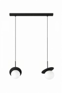 Lampa wisząca 2xE14 Aura Black