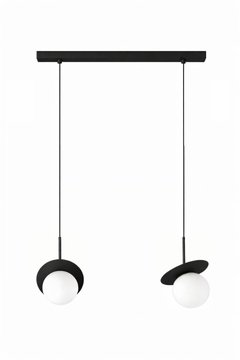 Lampa wisząca 2xE14 Aura Black