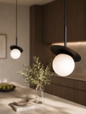 Lampa wisząca 2xE14 Aura Black