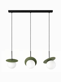 Pendant lamp 3xE14 Aura Black/Khaki