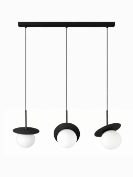 Pendant lamp 3xE14 Aura Black