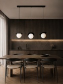 Lampa wisząca 3xE14 Aura Black