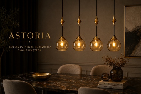 Lampa wisząca 3xE27 Astoria