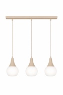 Lampa wisząca 3xE27 Lacrima Latte