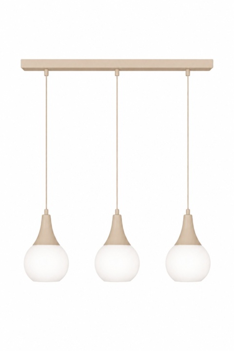 Lampa wisząca 3xE27 Lacrima Latte