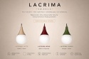Lampa wisząca 3xE27 Lacrima Latte