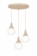 Lampa wisząca 3xE27 Lacrima Latte