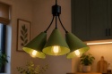 Lampa wisząca 3xE27 Sora Khaki