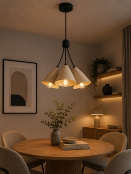 Lampa wisząca 3xE27 Sora Latte