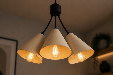 Lampa wisząca 3xE27 Sora Latte