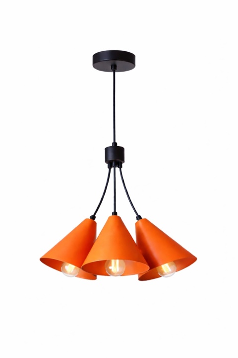 Lampa wisząca 3xE27 Sora Orange