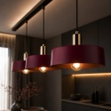 Lampa wisząca 3xE27 Wine/Gold