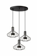 Lampa wisząca 3xGX53 Axia Black
