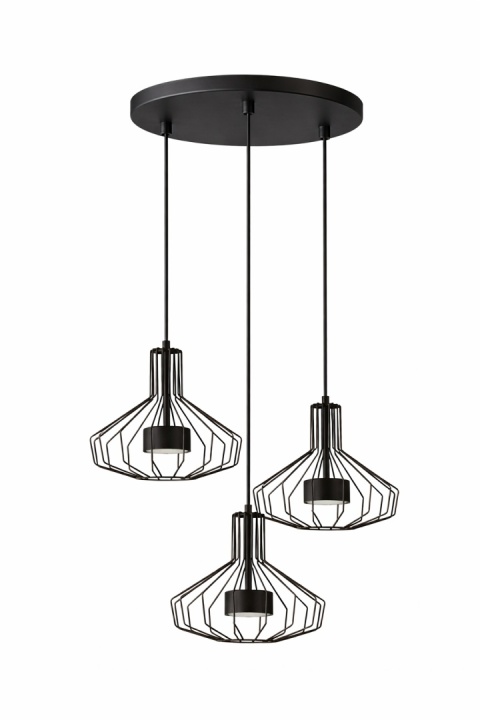 Lampa wisząca 3xGX53 Axia Black
