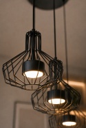 Lampa wisząca 3xGX53 Axia Black