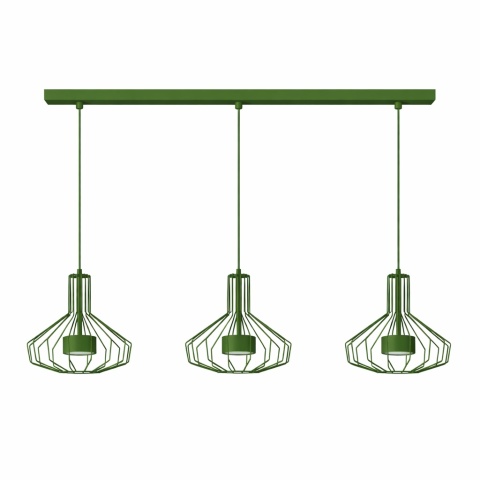 Lampa wisząca 3xGX53 Axia Khaki