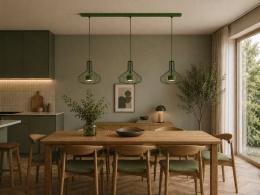 Lampa wisząca 3xGX53 Axia Khaki