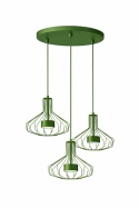 Lampa wisząca 3xGX53 Axia Khaki
