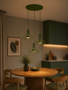 Lampa wisząca 3xGX53 Axia Khaki