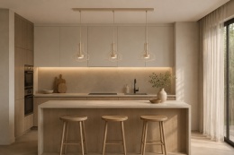 Lampa wisząca 3xGX53 Axia Latte