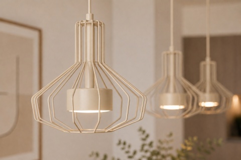 Lampa wisząca 3xGX53 Axia Latte