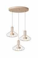 Lampa wisząca 3xGX53 Axia Latte