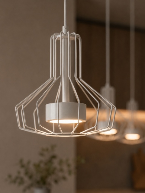 Lampa wisząca 3xGX53 Axia White