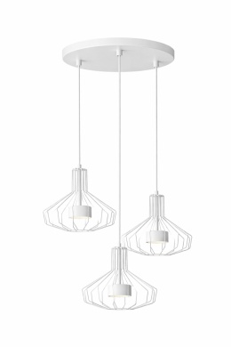 Lampa wisząca 3xGX53 Axia White