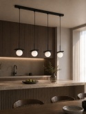 Lampa wisząca 4xE14 Aura Black