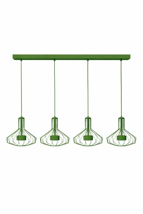 Lampa wisząca 4xGX53 Axia Khaki