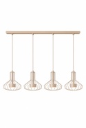 Lampa wisząca 4xGX53 Axia Latte