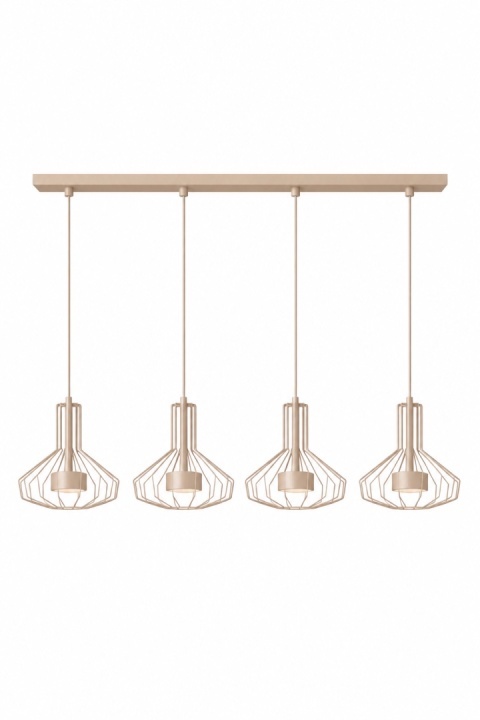 Lampa wisząca 4xGX53 Axia Latte