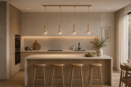 Lampa wisząca 4xGX53 Axia Latte