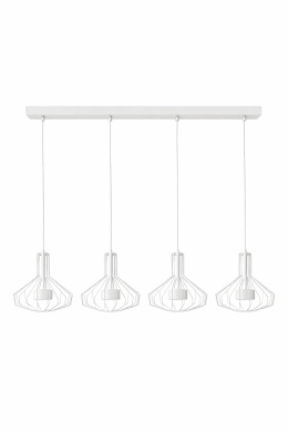 Lampa wisząca 4xGX53 Axia White