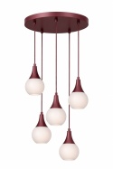 Lampa wisząca 5xE27 Lacrima Wine